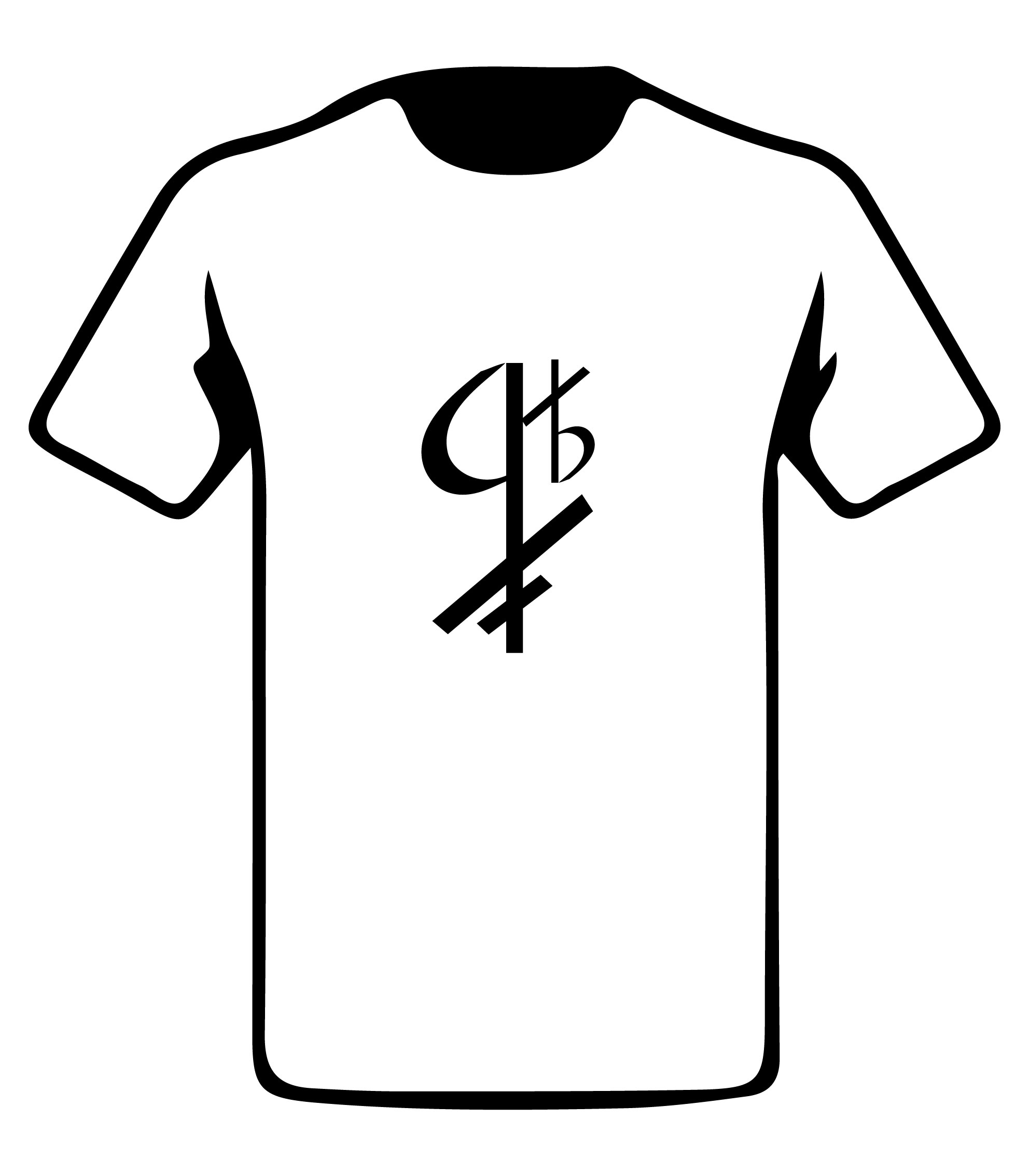 T-shirt Black Logo | Qaraba